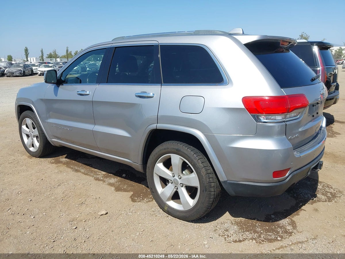 2014 JEEP GRAND CHEROKEE OVERLAND — снимка 3