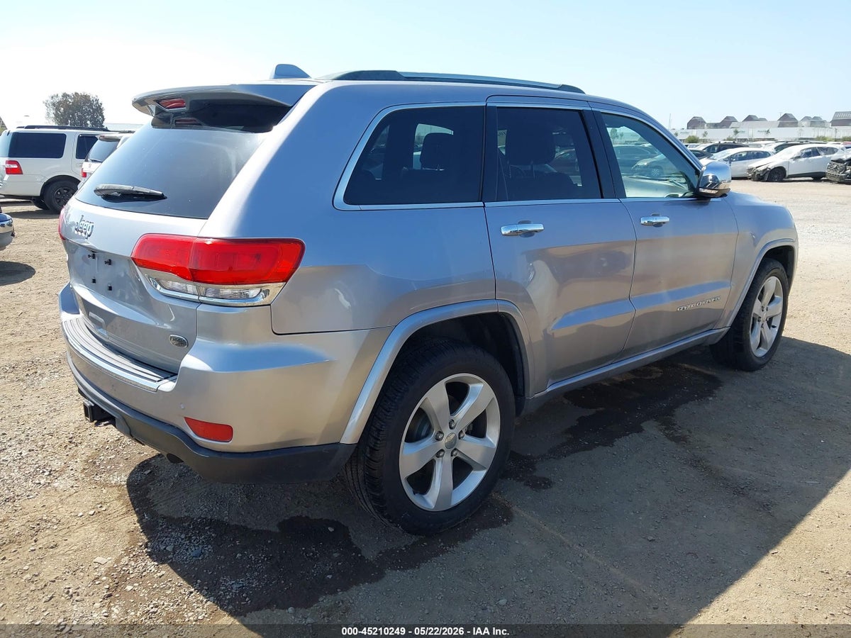 2014 JEEP GRAND CHEROKEE OVERLAND — снимка 4