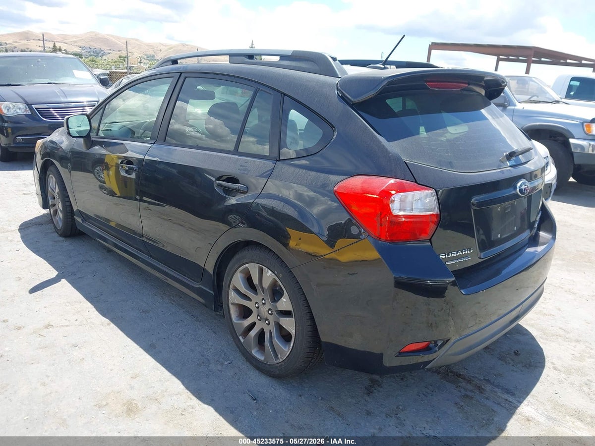 2013 SUBARU IMPREZA 2.0I SPORT LIMITED — снимка 3