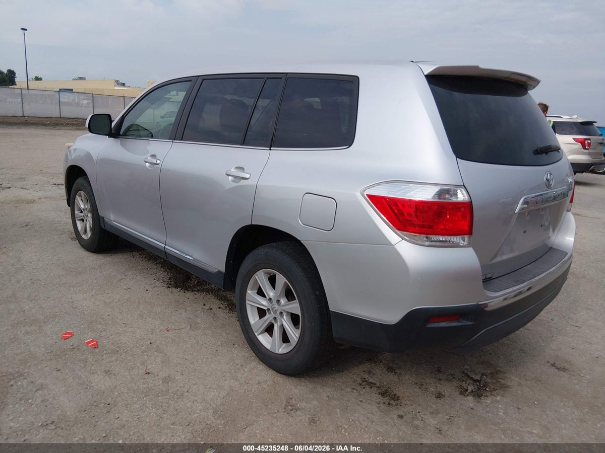2013 TOYOTA HIGHLANDER — снимка 3