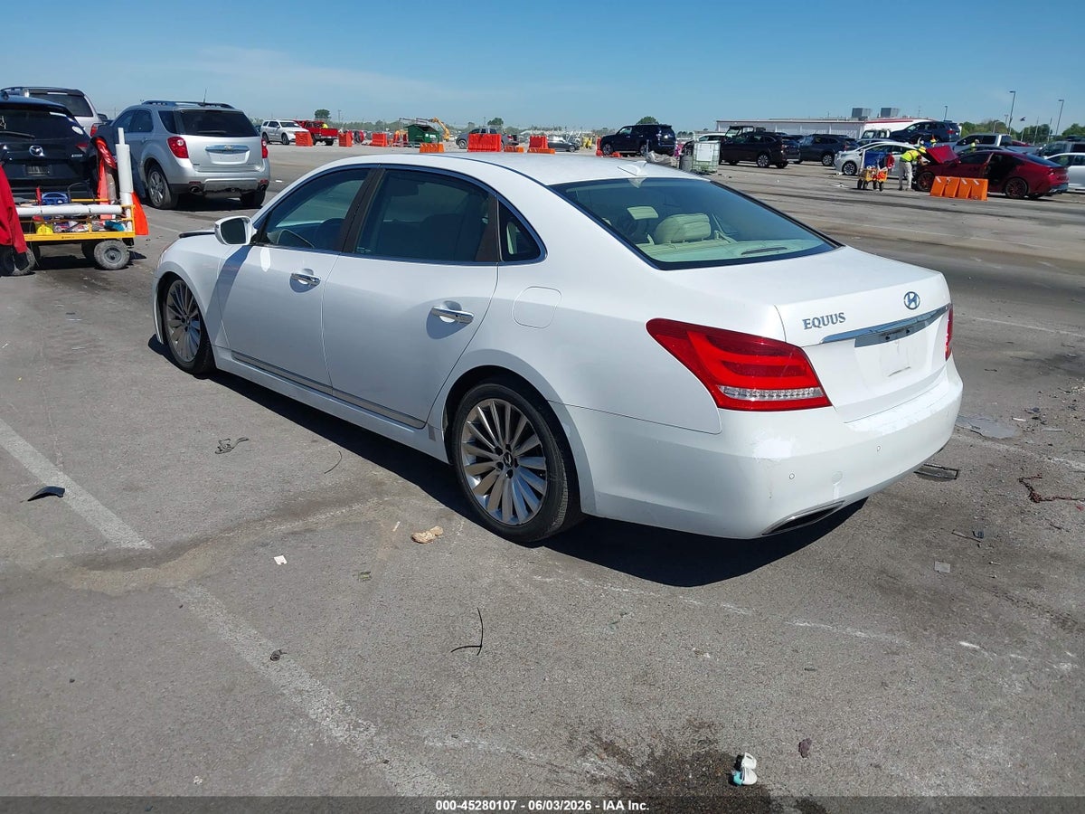 2016 HYUNDAI EQUUS ULTIMATE — photo 3