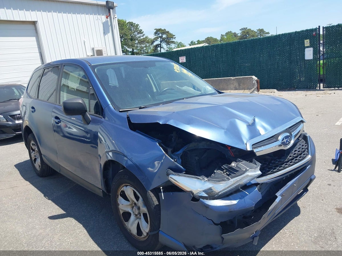 2015 SUBARU FORESTER 2.5I