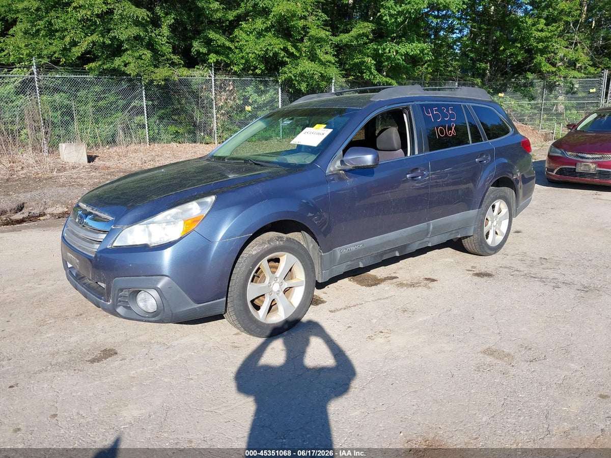 2014 SUBARU OUTBACK 2.5I PREMIUM — снимка 2