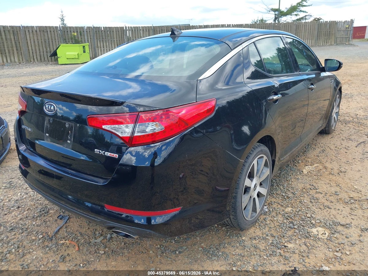 2012 KIA OPTIMA SX — снимка 4