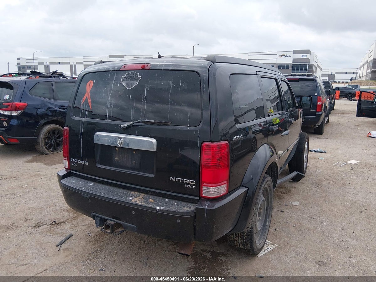 2010 DODGE NITRO SXT — снимка 4
