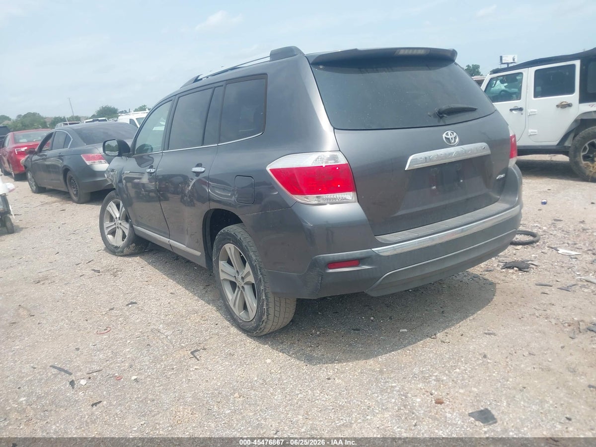 2013 TOYOTA HIGHLANDER LIMITED V6 — снимка 3