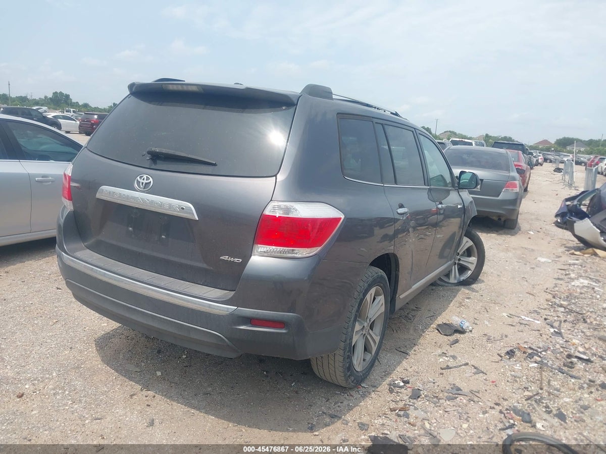 2013 TOYOTA HIGHLANDER LIMITED V6 — снимка 4