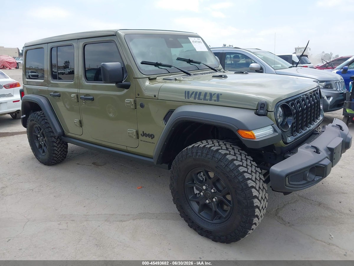 2026 JEEP WRANGLER WILLYS 4X4
