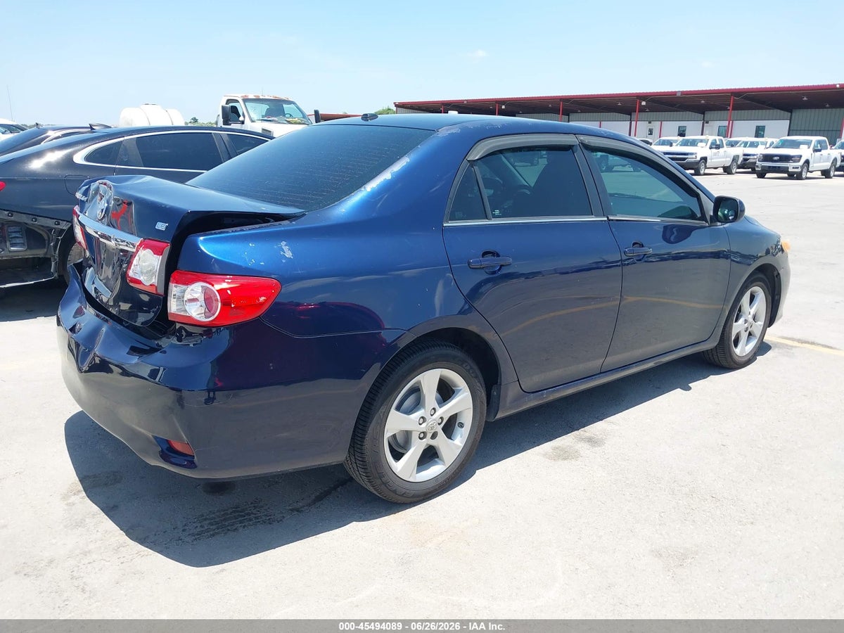 2013 TOYOTA COROLLA LE — снимка 4