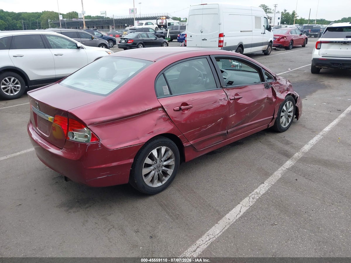 2010 HONDA CIVIC EX — снимка 4