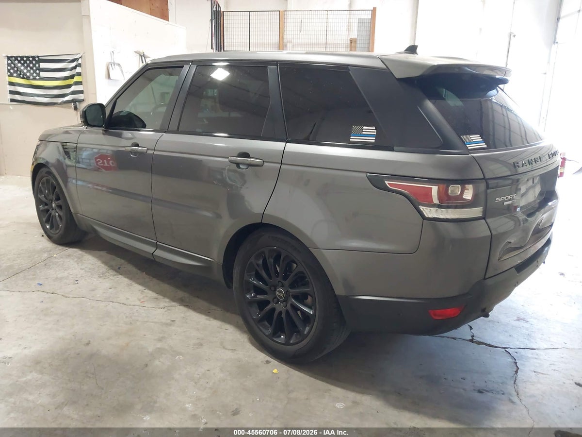 2015 LAND ROVER RANGE ROVER SPORT 3.0L V6 SUPERCHARGED HSE — снимка 3