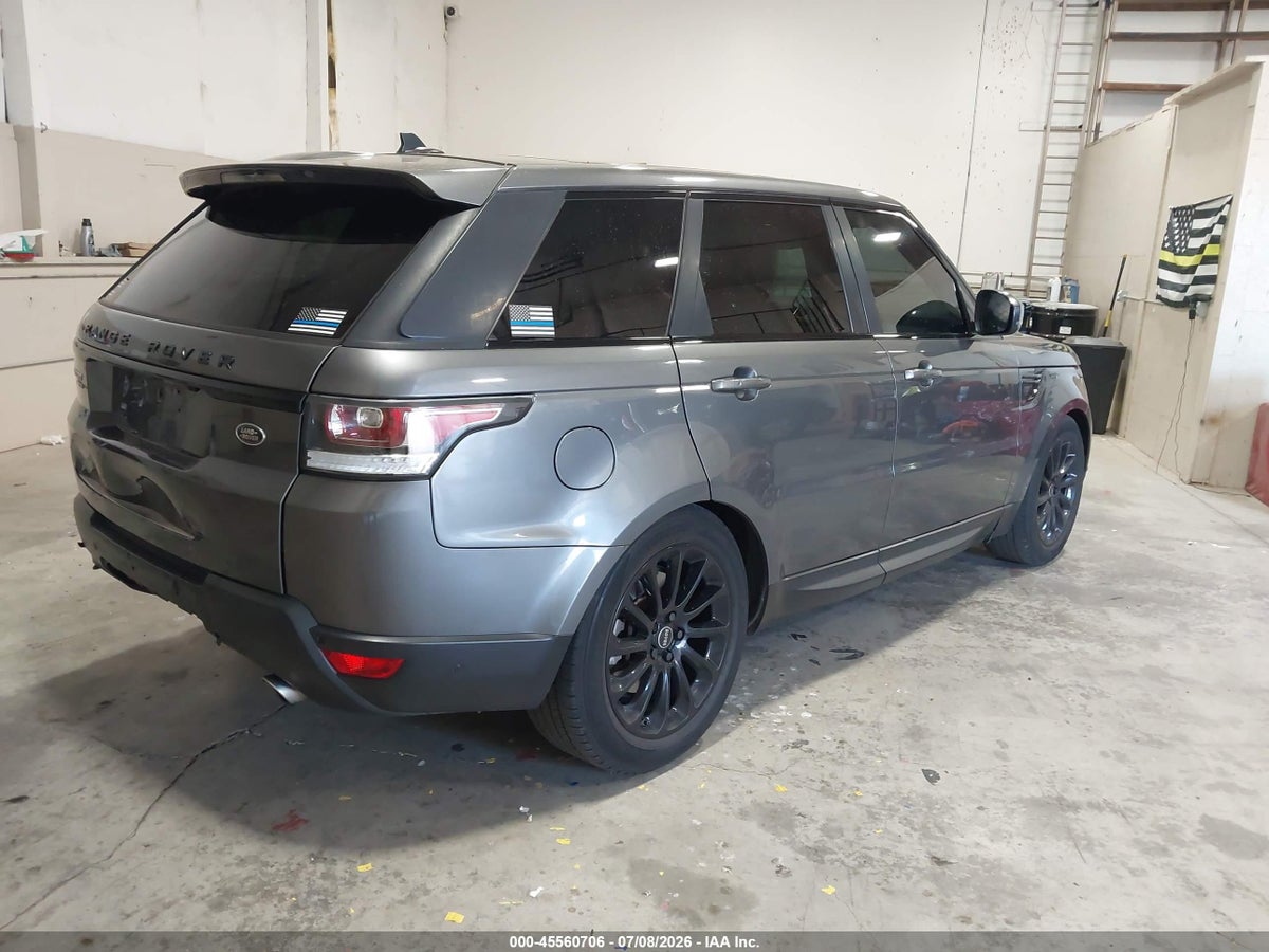 2015 LAND ROVER RANGE ROVER SPORT 3.0L V6 SUPERCHARGED HSE — снимка 4