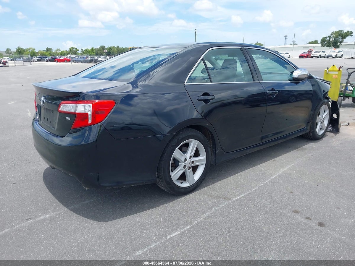 2012 TOYOTA CAMRY SE — снимка 4