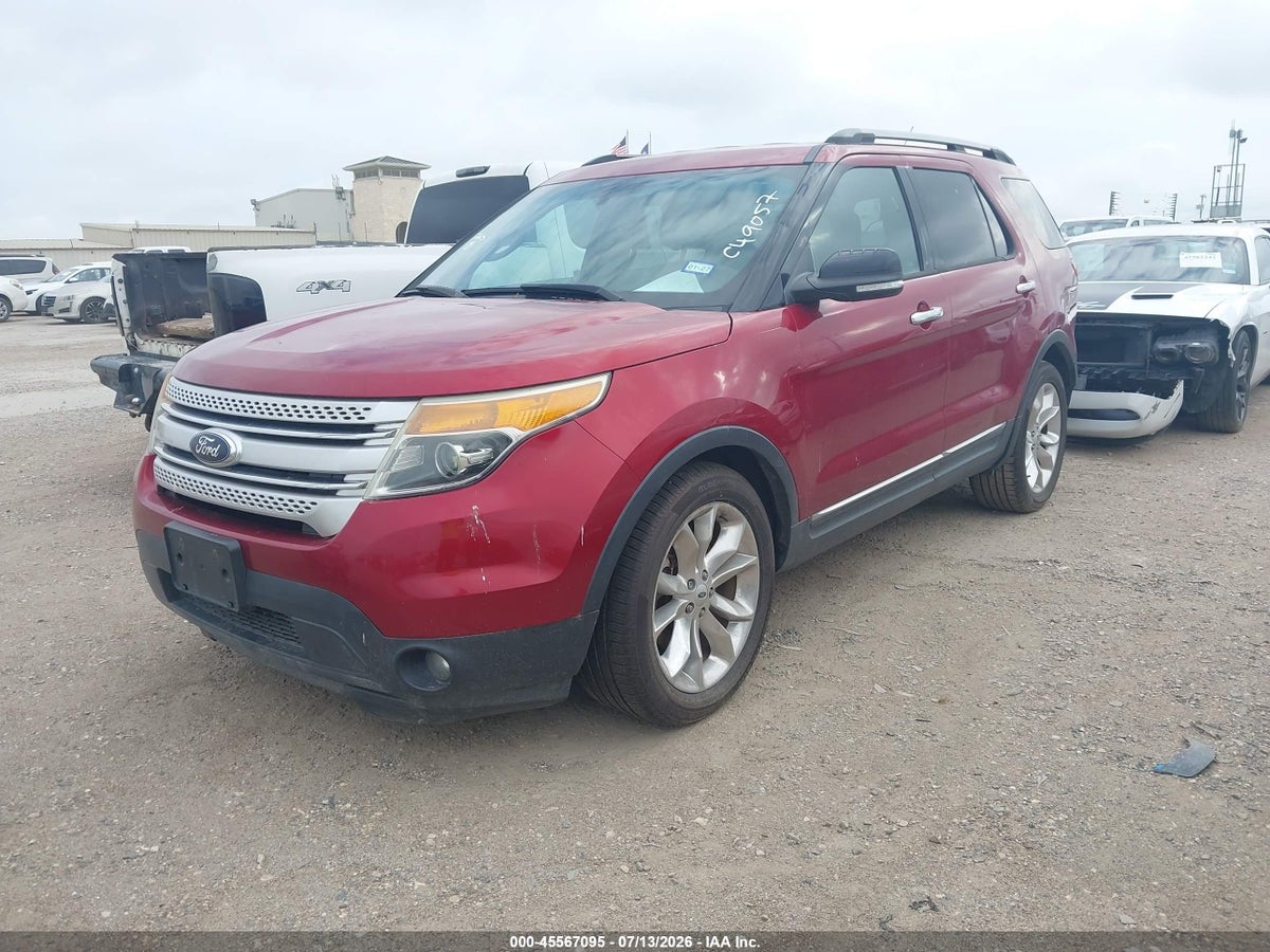 2013 FORD EXPLORER XLT — снимка 2