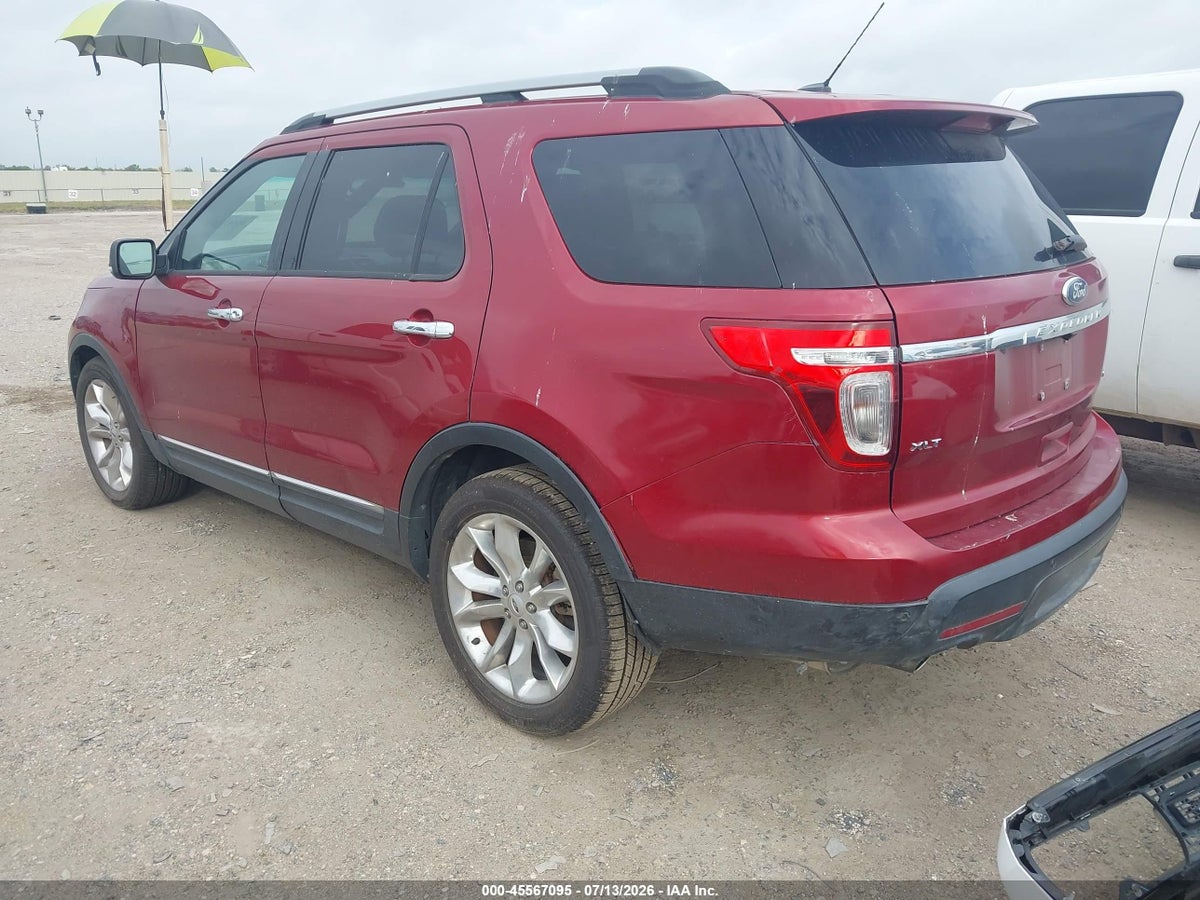 2013 FORD EXPLORER XLT — снимка 3
