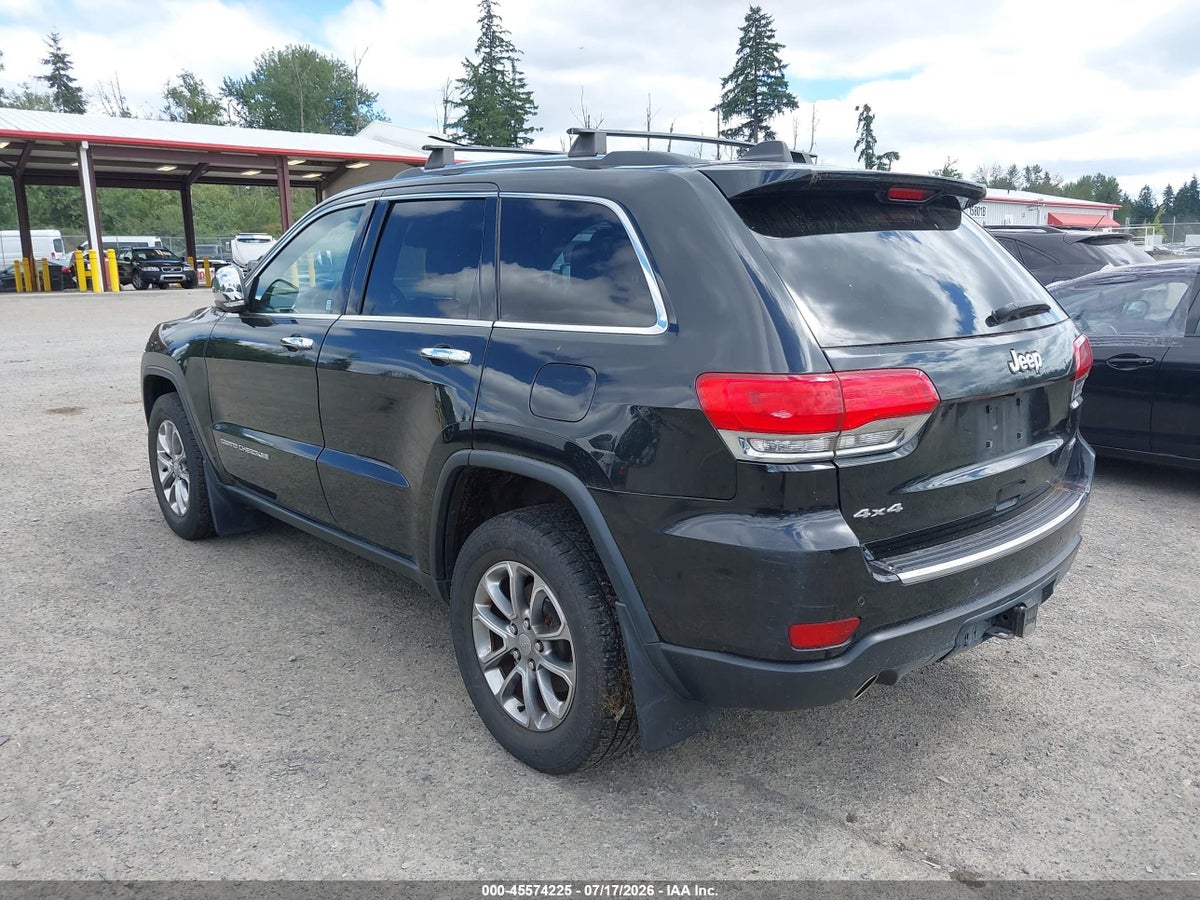 2014 JEEP GRAND CHEROKEE LIMITED — снимка 3