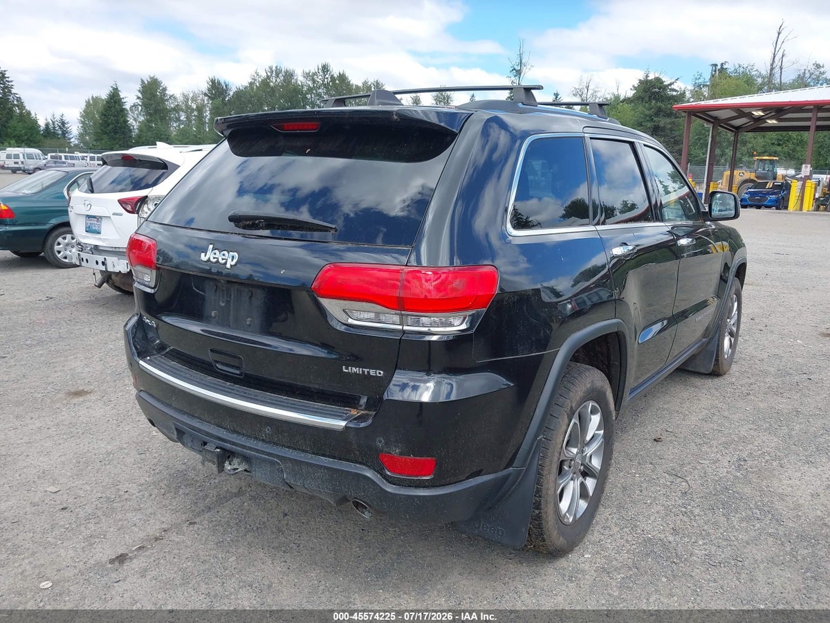 2014 JEEP GRAND CHEROKEE LIMITED — снимка 4