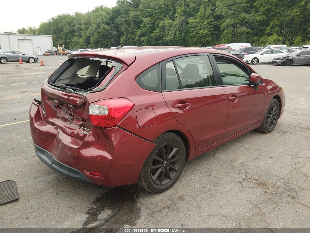 2014 SUBARU IMPREZA 2.0I PREMIUM — снимка 4