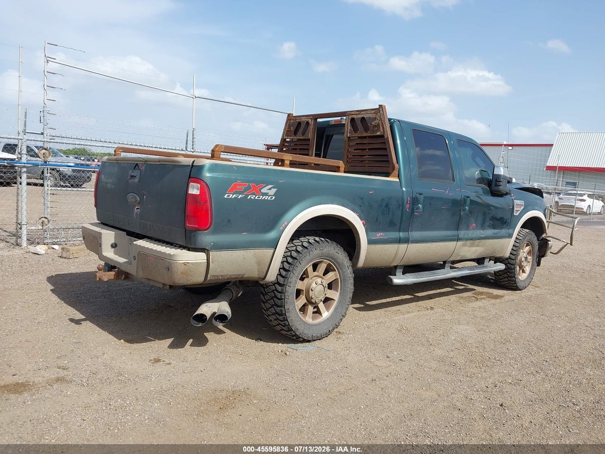 2010 FORD SUPER DUTY F-250 SRW CABELAS/HARLEY-DAVIDSON/KING RANCH/LARIAT/XL/XLT — снимка 4
