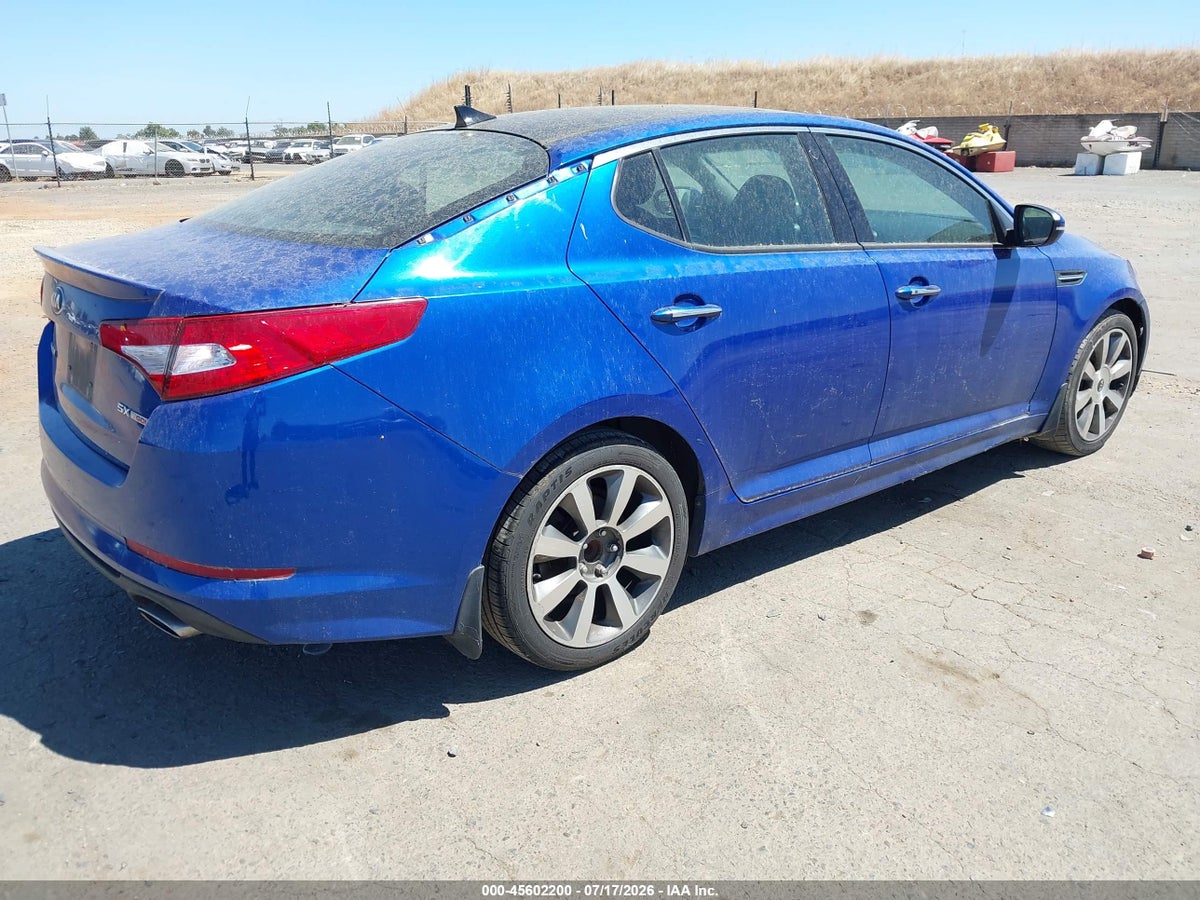 2013 KIA OPTIMA SX — снимка 4