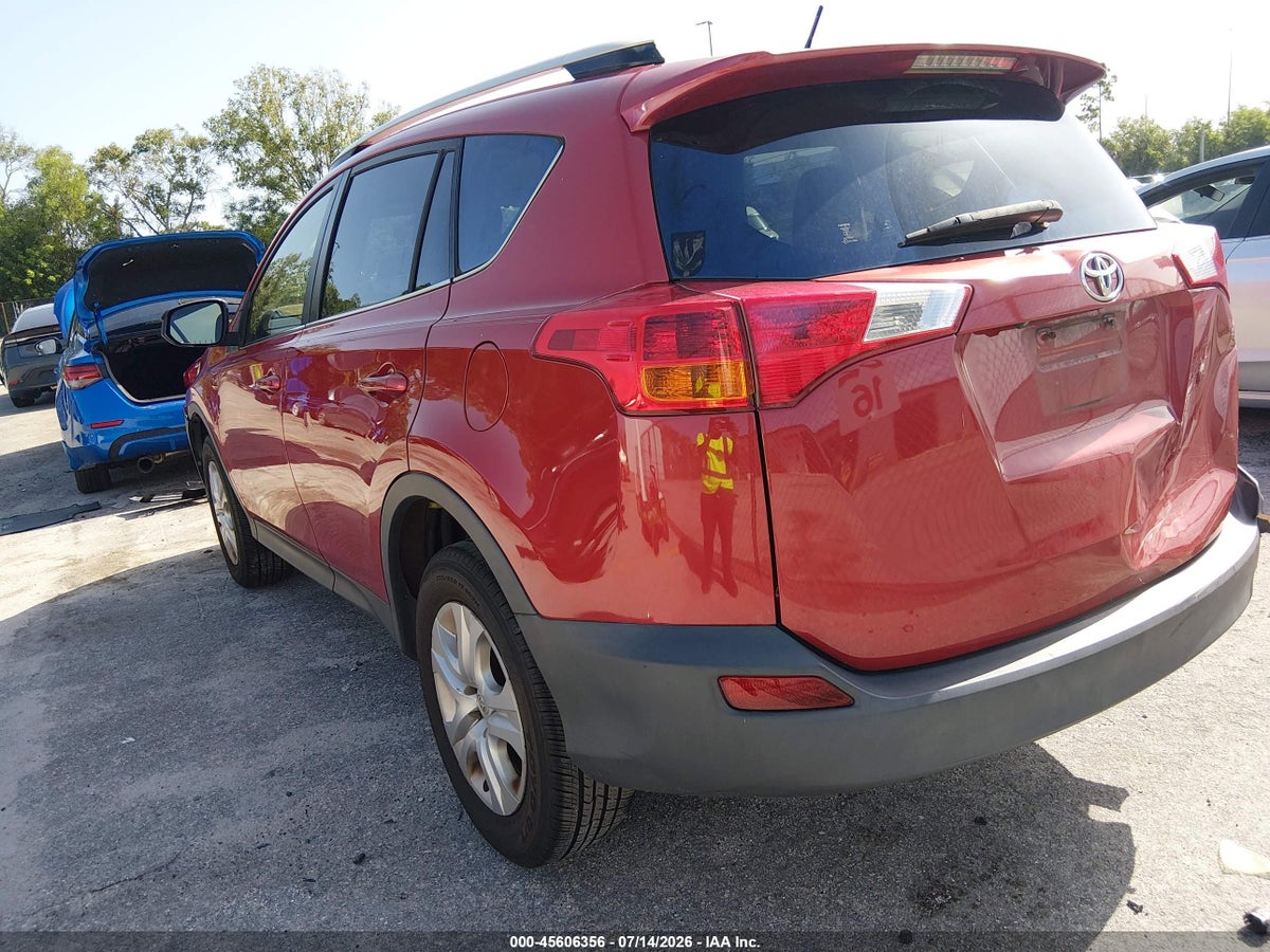 2013 TOYOTA RAV4 LE — снимка 3