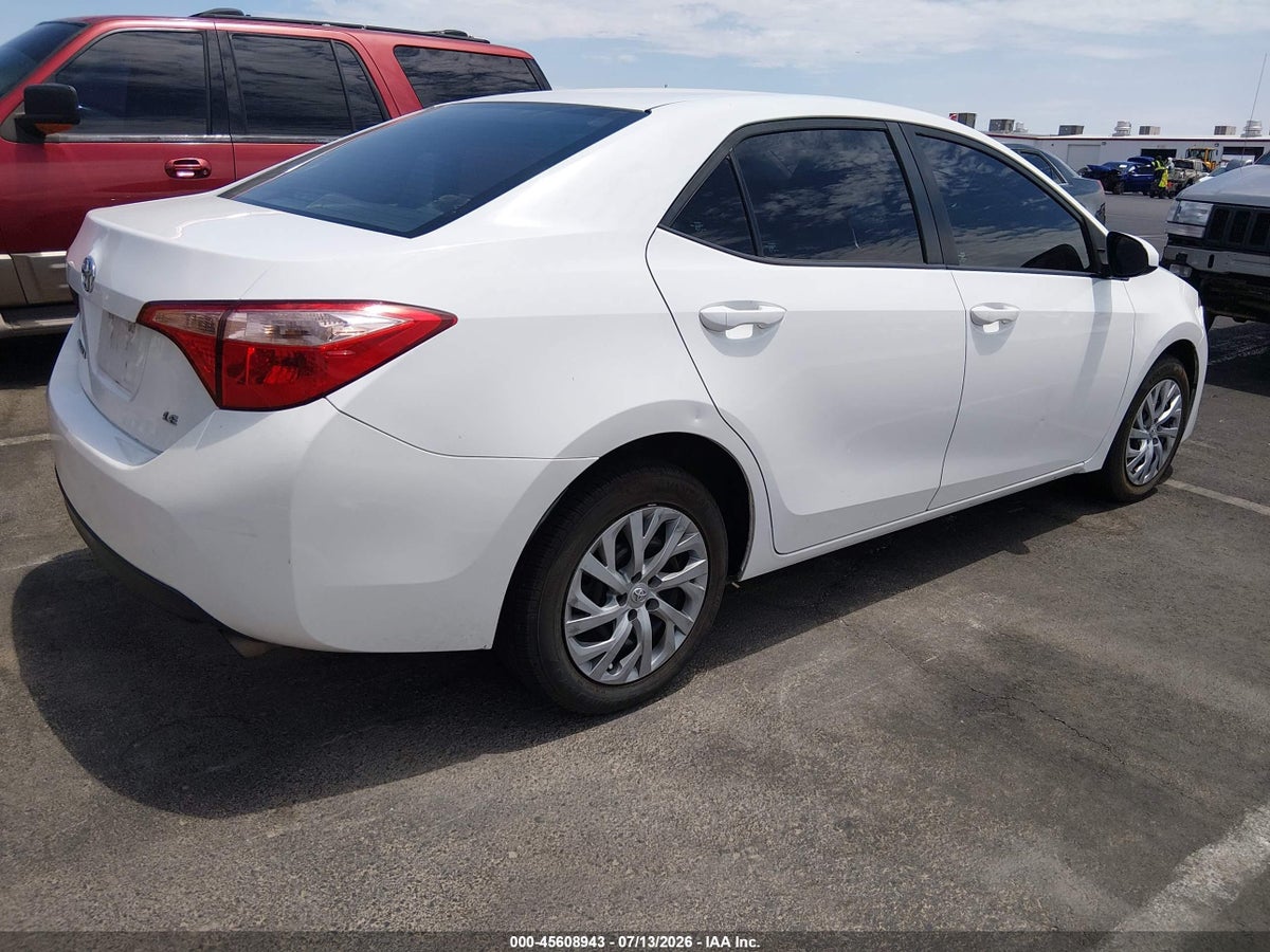 2017 TOYOTA COROLLA LE — снимка 4
