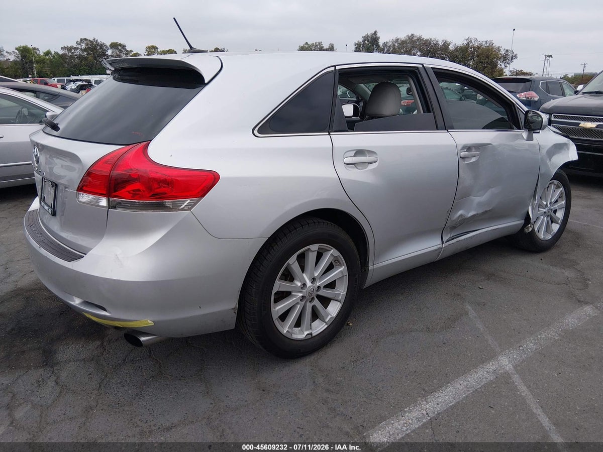 2011 TOYOTA VENZA — снимка 4