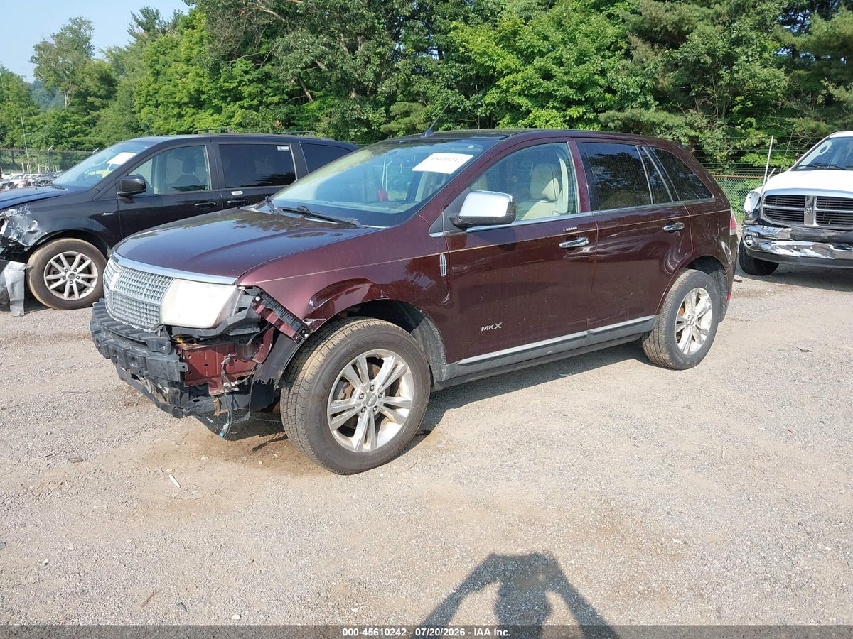 2010 LINCOLN MKX — снимка 2
