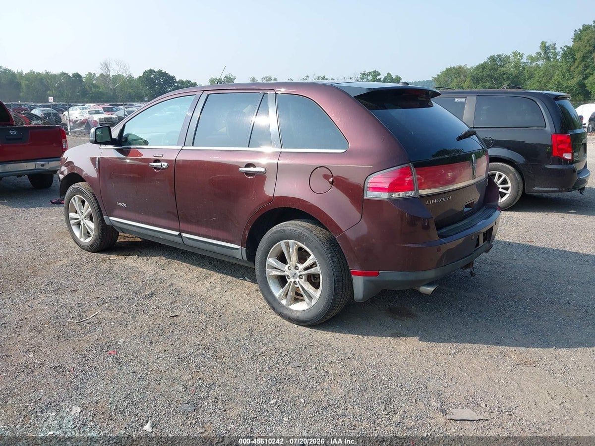 2010 LINCOLN MKX — снимка 3