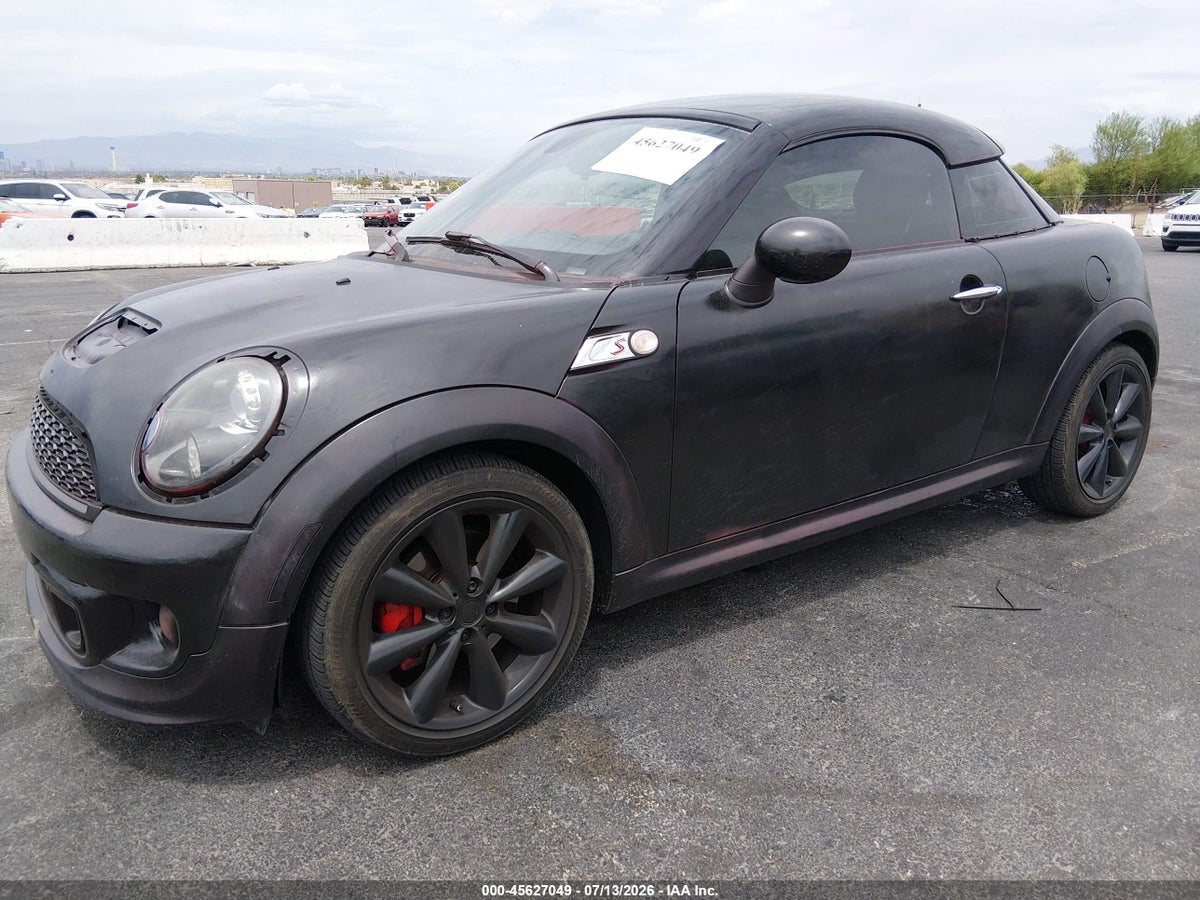 2013 MINI COUPE COOPER S — photo 2