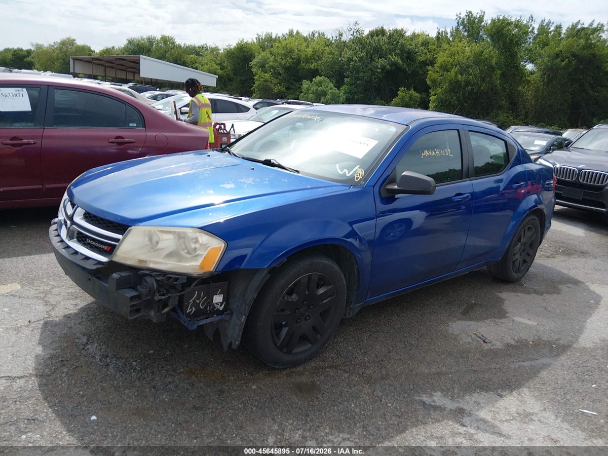 2014 DODGE AVENGER SE — снимка 2