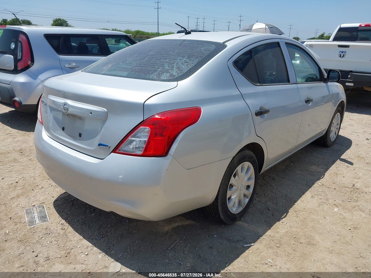 2012 NISSAN VERSA 1.6 S — снимка 4