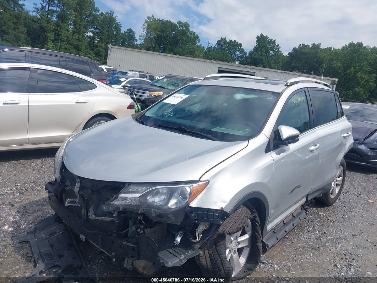 2014 TOYOTA RAV4 XLE — снимка 2