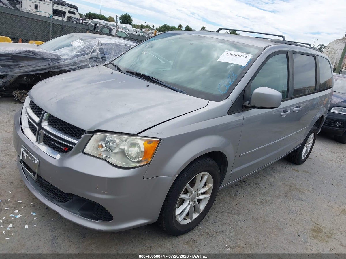 2014 DODGE GRAND CARAVAN SXT — снимка 2