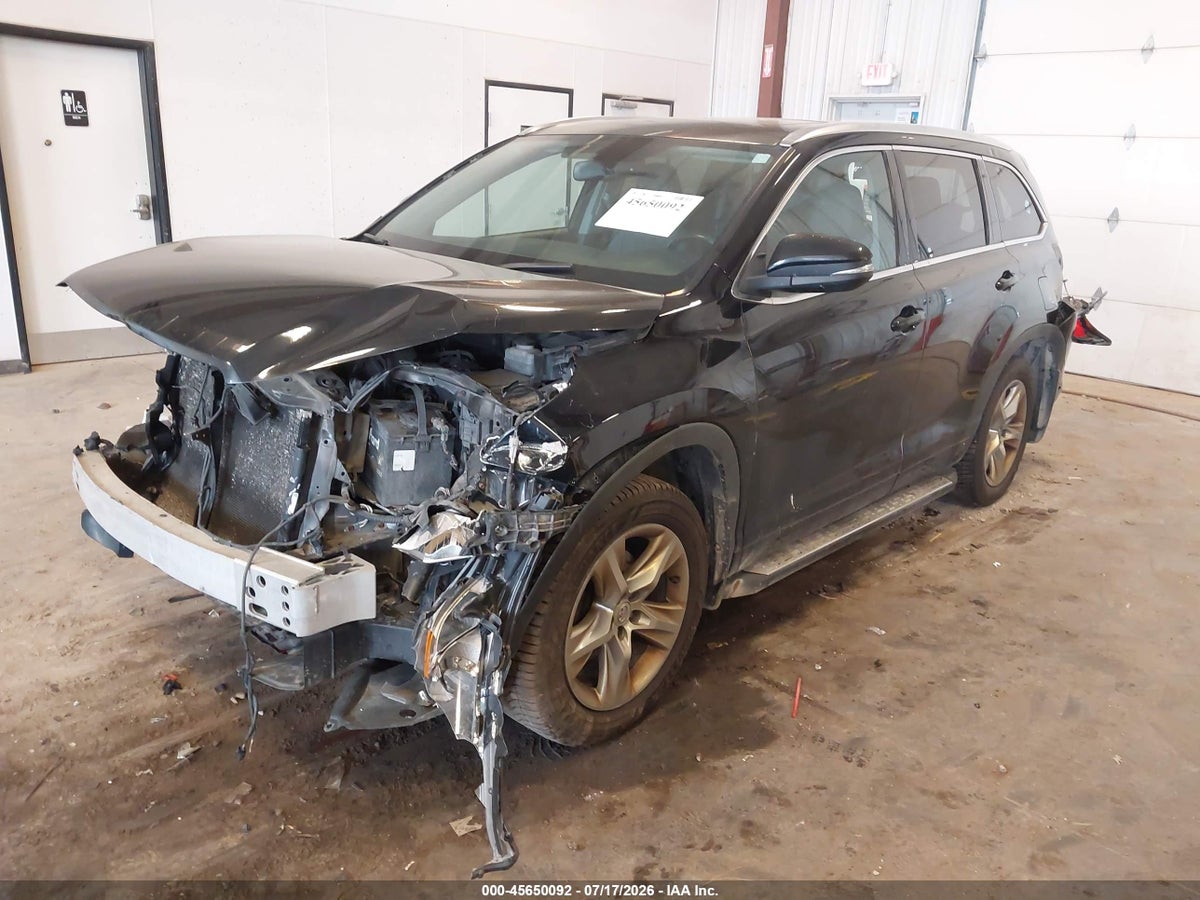 2014 TOYOTA HIGHLANDER LIMITED V6 — снимка 2