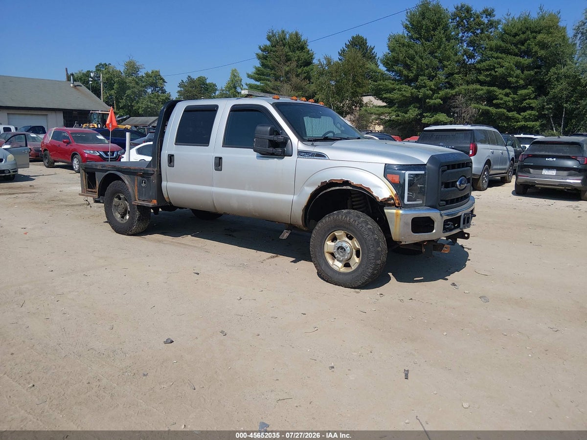 2012 FORD SUPER DUTY F-250 SRW XLT