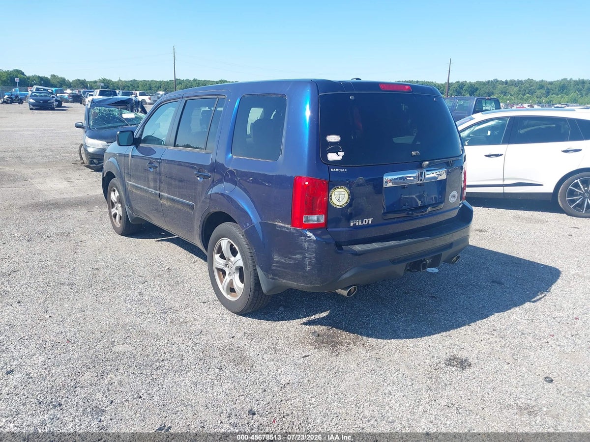 2013 HONDA PILOT EX-L — снимка 3
