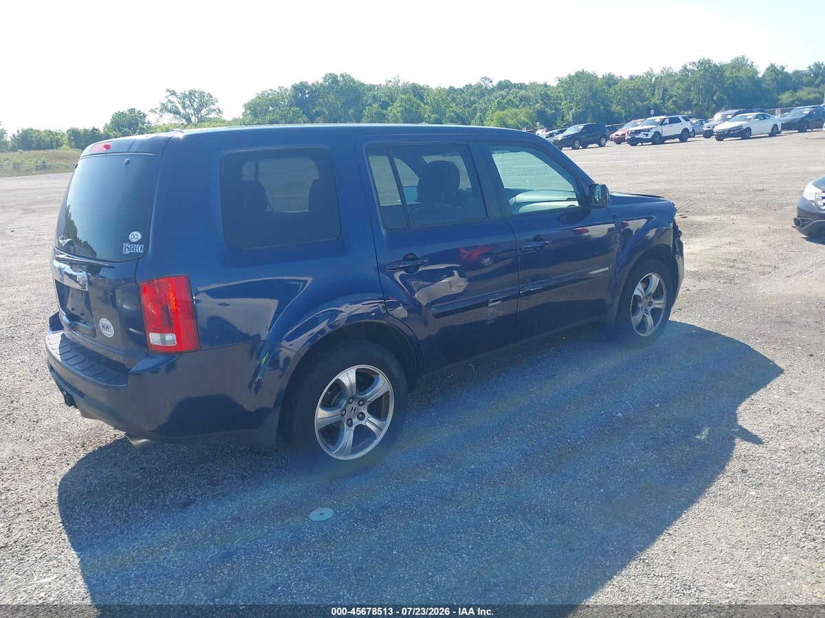 2013 HONDA PILOT EX-L — снимка 4