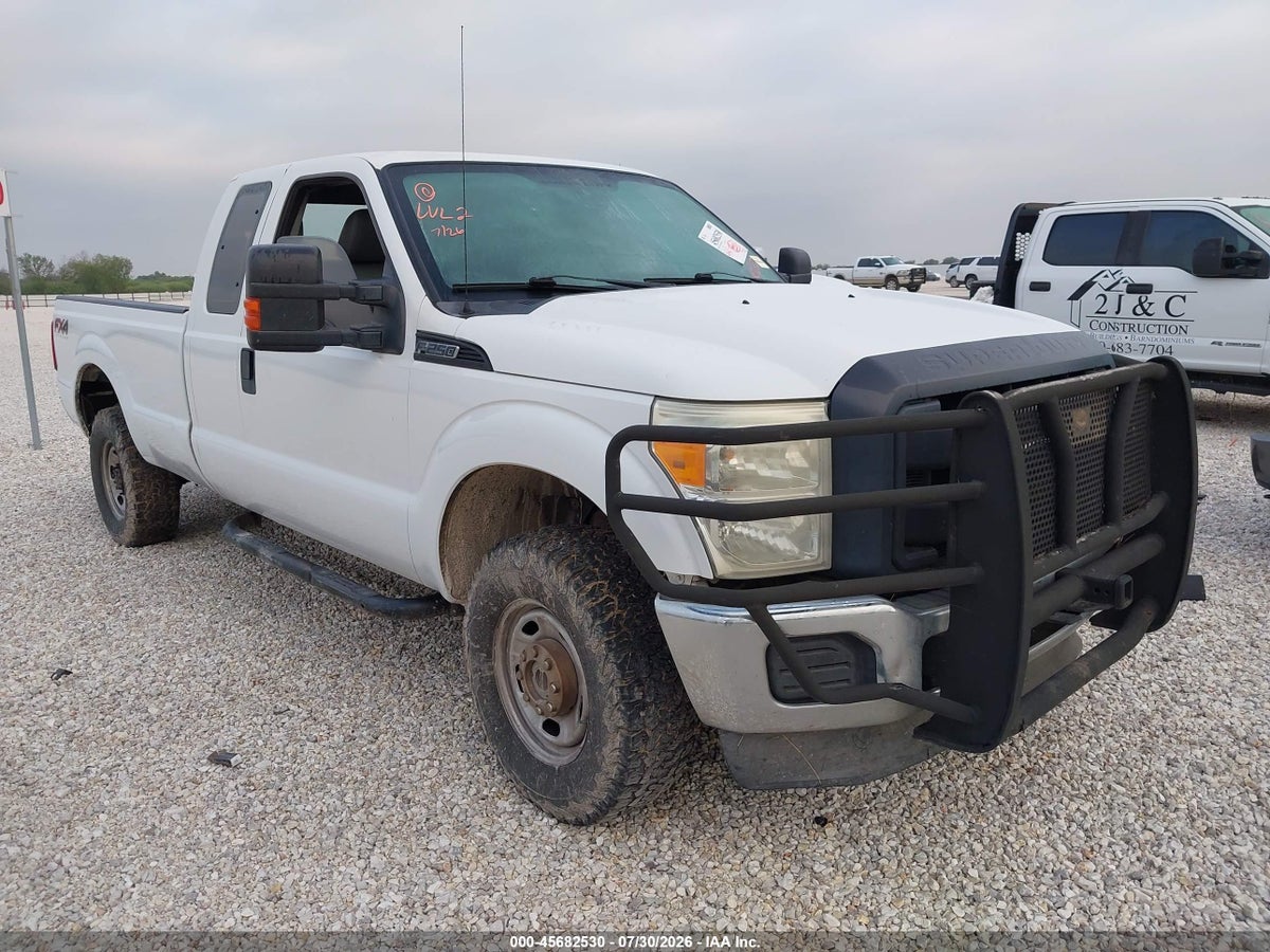 2012 FORD SUPER DUTY F-250 SRW XL