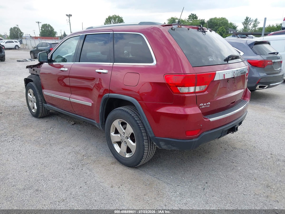 2012 JEEP GRAND CHEROKEE LIMITED — снимка 3