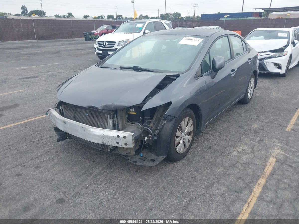 2012 HONDA CIVIC LX — снимка 2