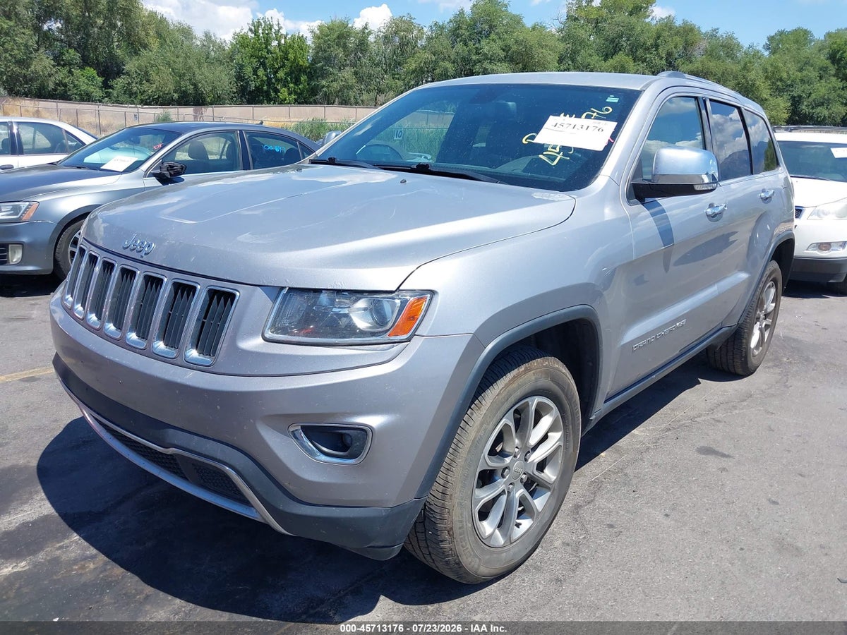 2014 JEEP GRAND CHEROKEE LIMITED — снимка 2