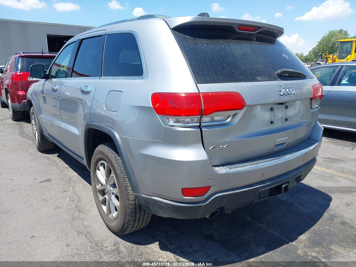 2014 JEEP GRAND CHEROKEE LIMITED — снимка 3