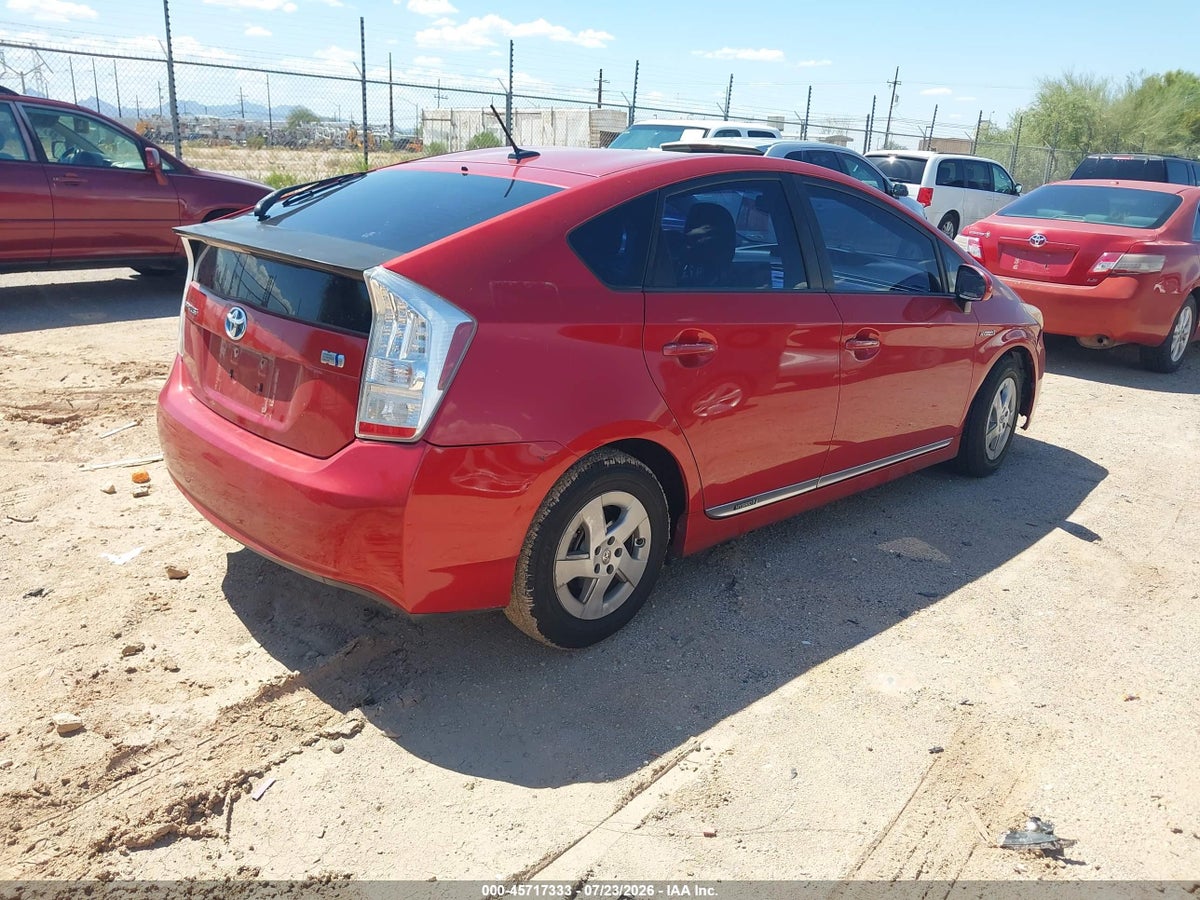 2011 TOYOTA PRIUS FOUR — снимка 4