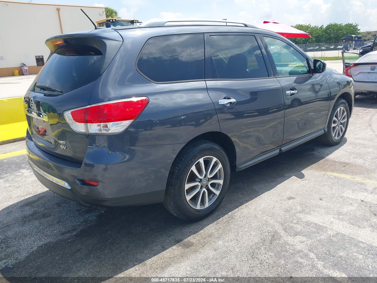 2013 NISSAN PATHFINDER SV — снимка 4