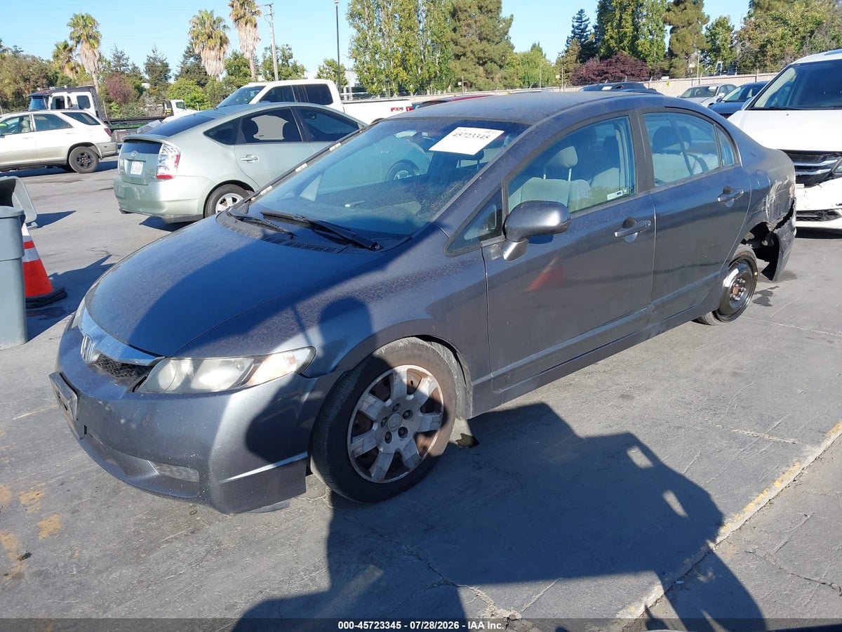 2010 HONDA CIVIC LX — снимка 2