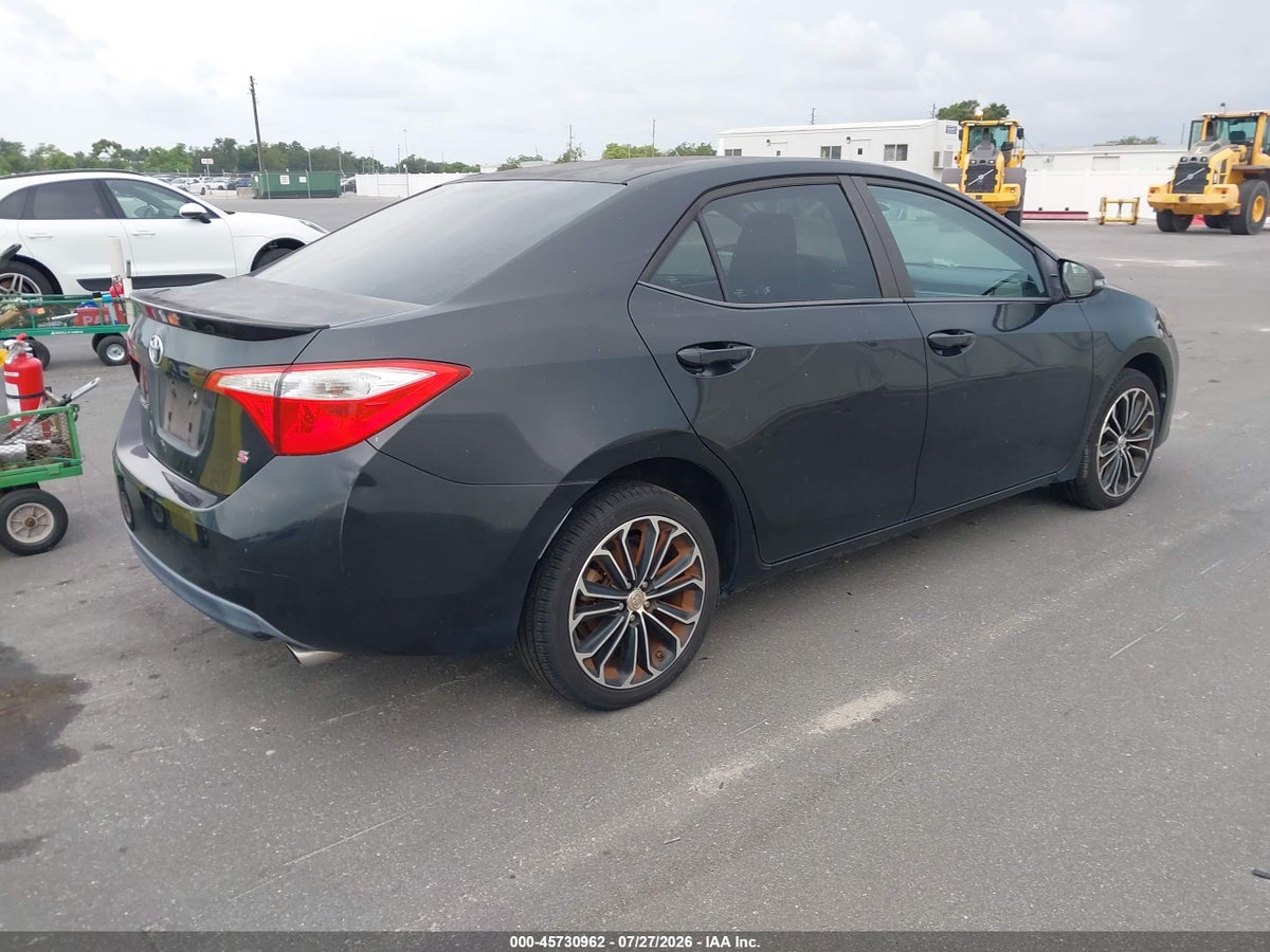 2014 TOYOTA COROLLA S PLUS — снимка 4