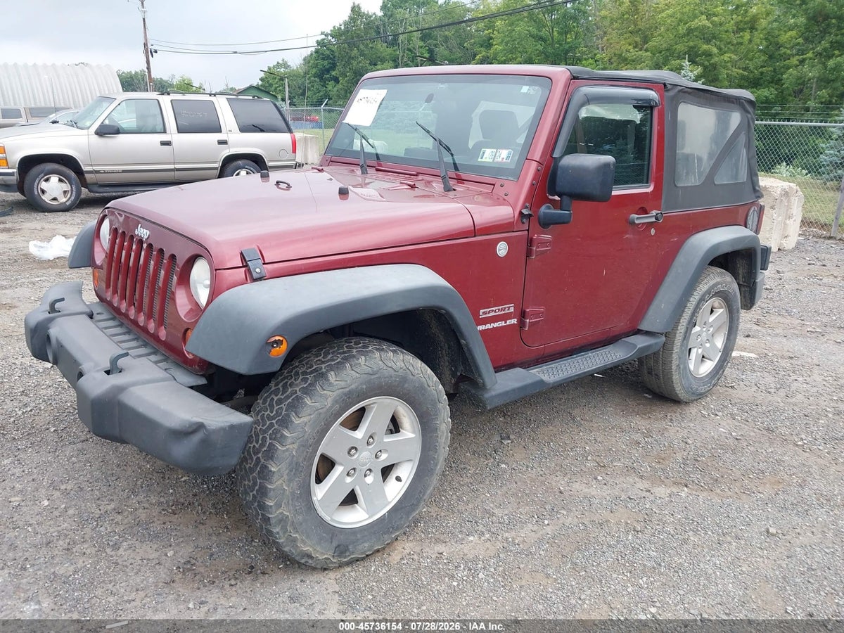 2010 JEEP WRANGLER SPORT — снимка 2