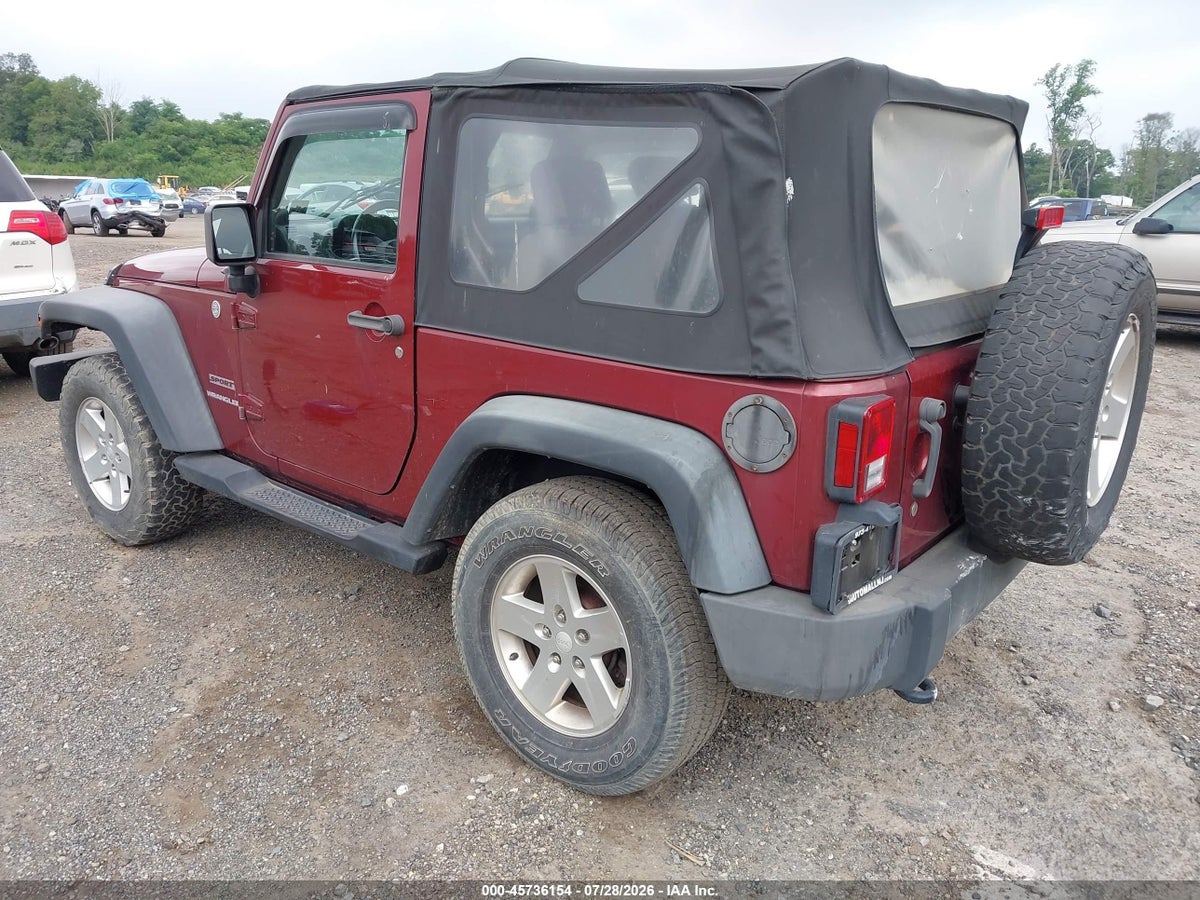 2010 JEEP WRANGLER SPORT — снимка 3
