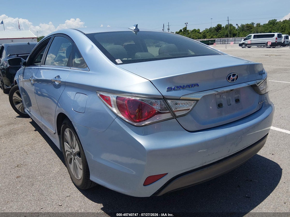 2013 HYUNDAI SONATA HYBRID LIMITED — снимка 3